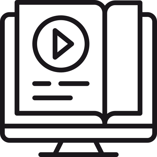 Video lesson Generic outline icon
