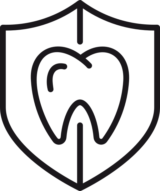 dente Generic outline icona