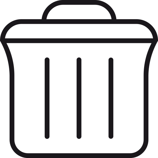 Recycle bin Generic outline icon