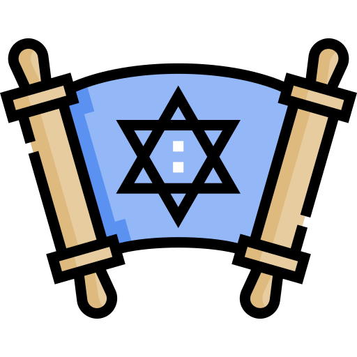 Torah Detailed Straight Lineal color icon