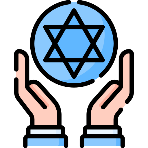judío Special Lineal color icono