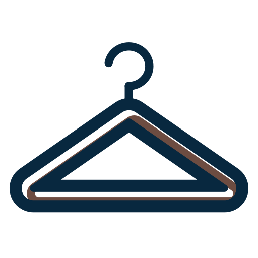 Cloth hanger Generic color lineal-color icon