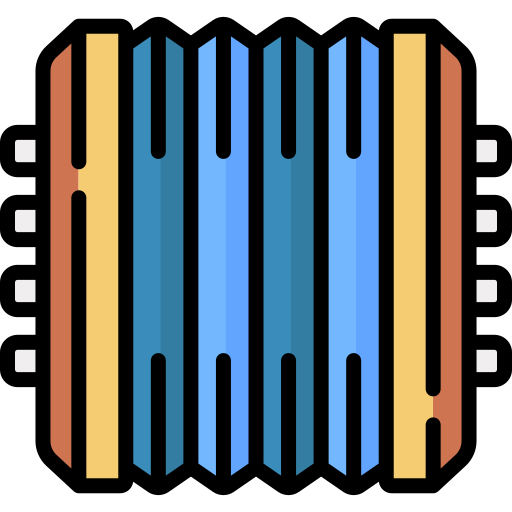 Accordion Special Lineal color icon