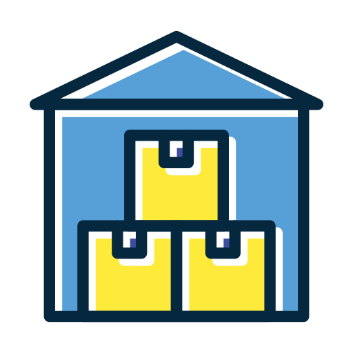 Warehouse Generic color lineal-color icon