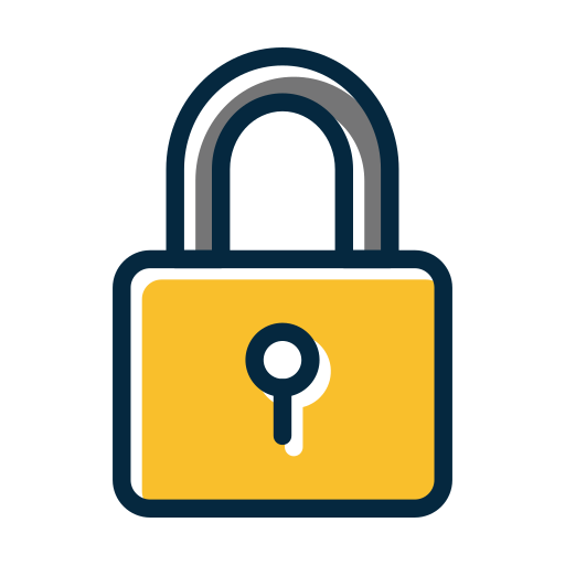 Lock Generic color lineal-color icon