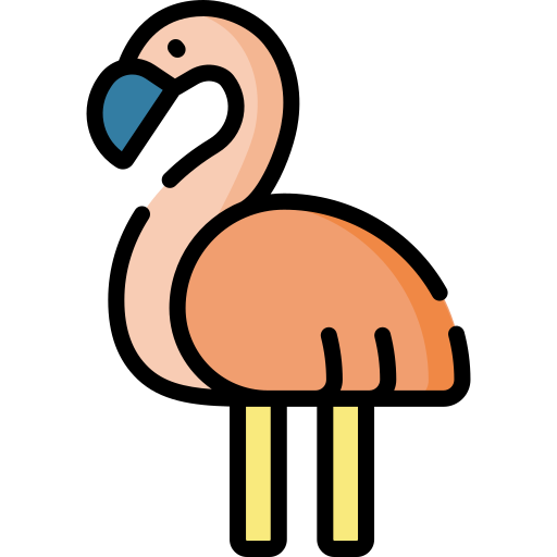 Фламинго Special Lineal color иконка