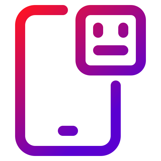 Smartphone Generic gradient outline icon