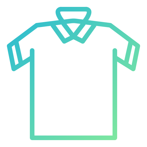 폴로 셔츠 Generic gradient outline icon