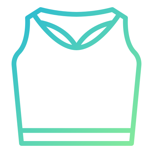Sport bra Generic gradient outline icon