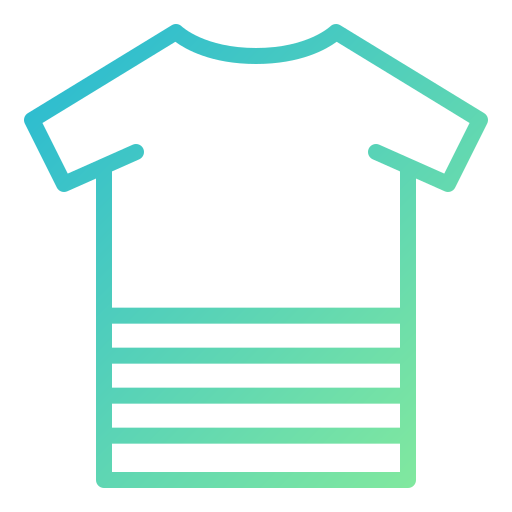 t-shirt Generic gradient outline icon