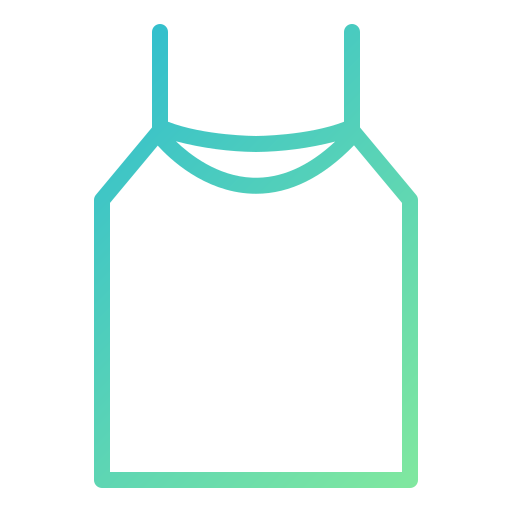 Tanktop Generic gradient outline icon