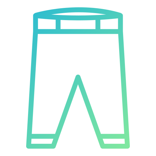 Trouser Generic gradient outline icon