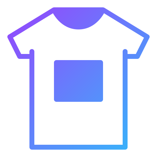 Рубашки Generic gradient fill иконка