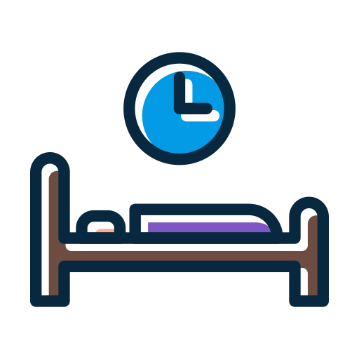 Bed time Generic color lineal-color icon