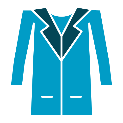 płaszcz Generic color fill ikona