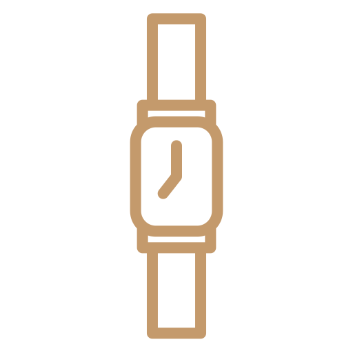 montre-bracelet Generic color outline Icône