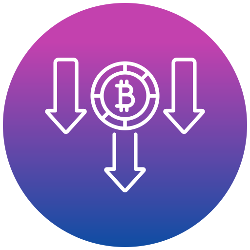 Bitcoin Generic gradient fill icon