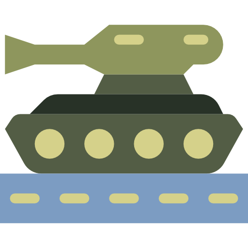 czołg Berkahicon Flat ikona