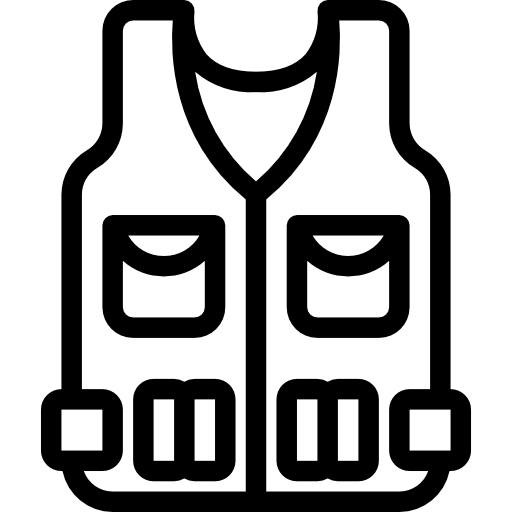 chaleco Berkahicon Lineal icono