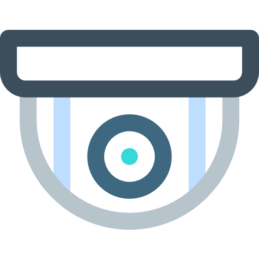 cámara web Basic Rounded Lineal Color icono