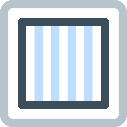 więzienie Basic Rounded Lineal Color ikona
