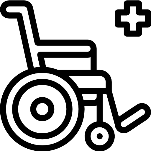 rollstuhl Berkahicon Lineal icon