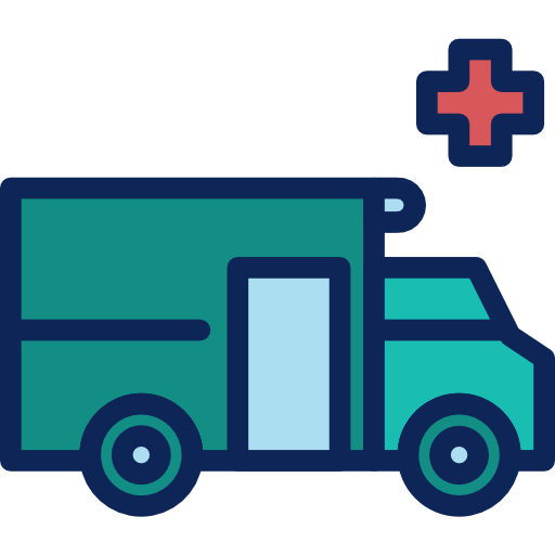 ambulancia Berkahicon Lineal Color icono