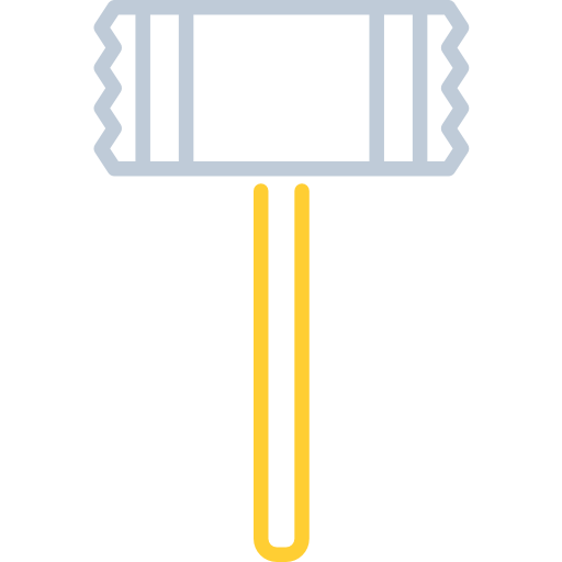 Hammer Cubydesign Two Tone icon
