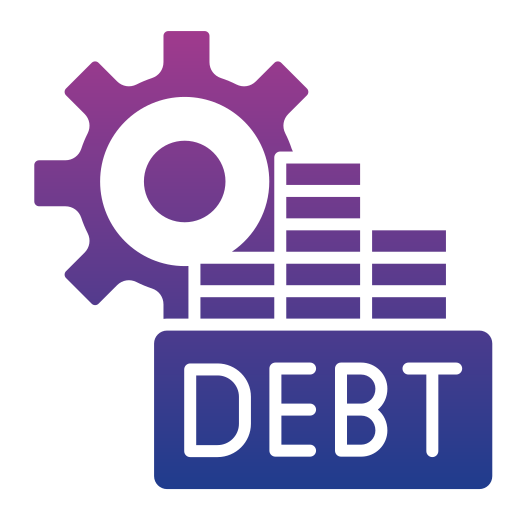 Debt Generic gradient fill icon