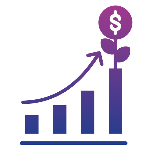 Growth Generic gradient fill icon