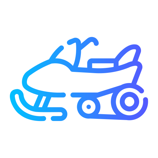 Snowmobile Generic gradient outline icon