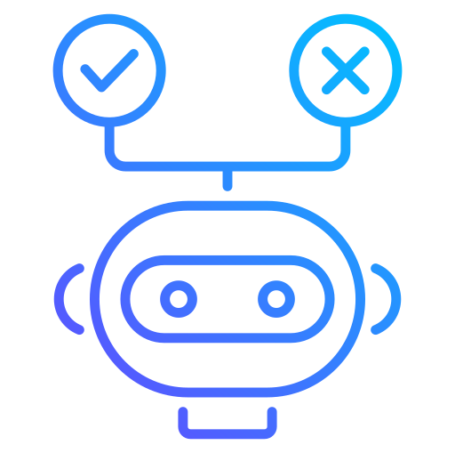 ロボット Generic gradient outline icon