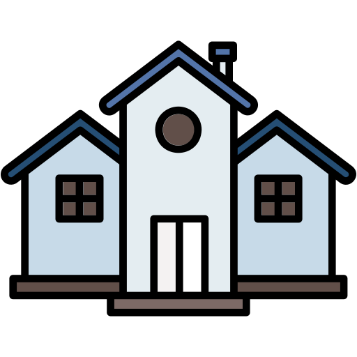 Residential Generic color lineal-color icon