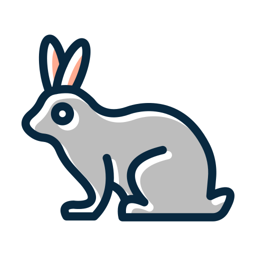 Кролик Generic color lineal-color иконка
