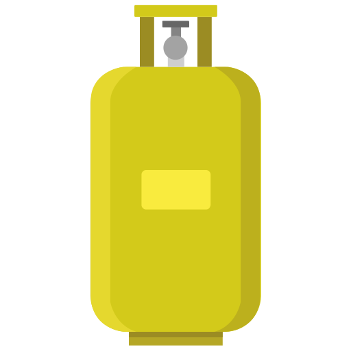 botella con gas Generic color fill icono