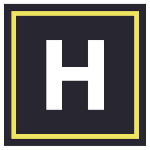 Helipad Generic color fill icon