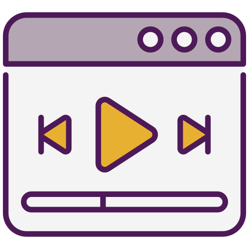 Media player Generic color lineal-color icon