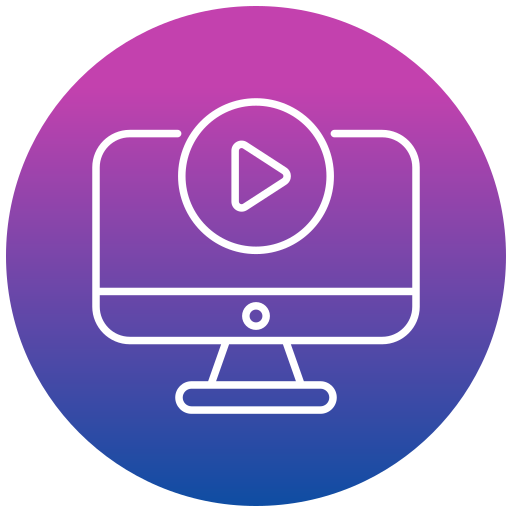 videoplayer Generic gradient fill icon