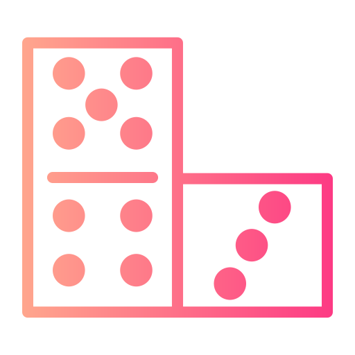 domino's Generic gradient outline icoon