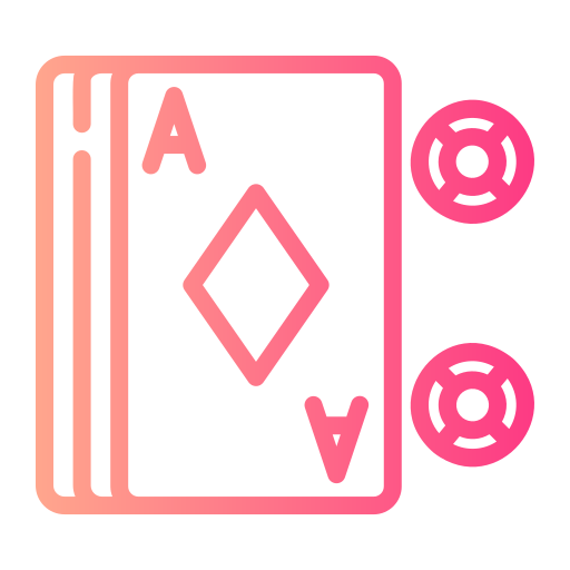 poker Generic gradient outline icoon
