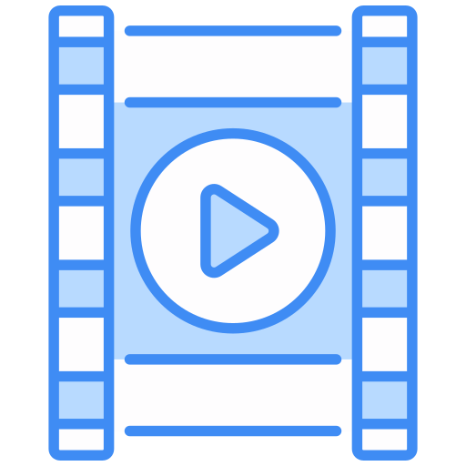 Movie reel Generic color lineal-color icon