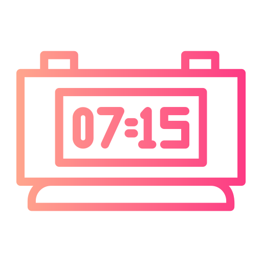 Timer Generic gradient outline icon