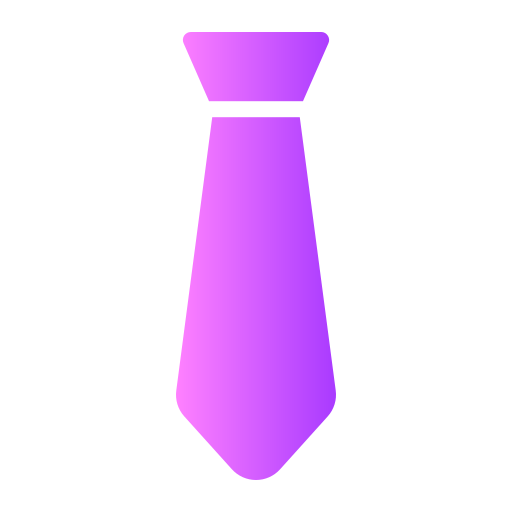cravate Generic gradient fill Icône