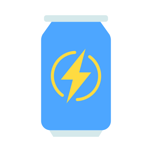 napój energetyczny Generic color fill ikona