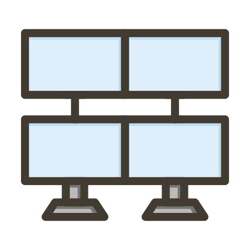 Monitors Generic color lineal-color icon