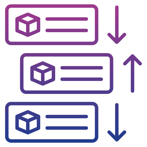 特徴 Generic gradient outline icon