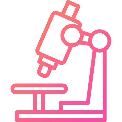 mikroskop Cubydesign Gradient ikona