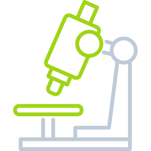 mikroskop Cubydesign Two Tone ikona