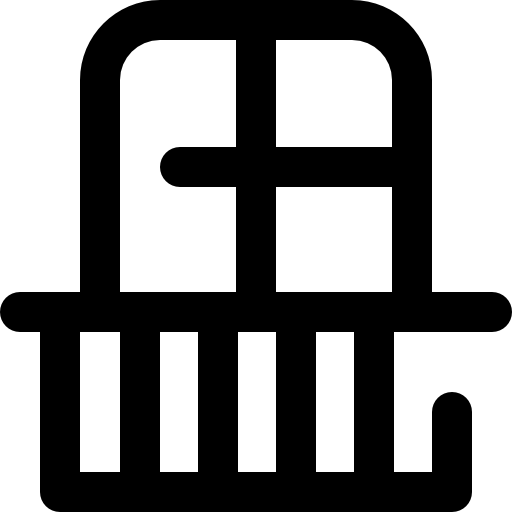 バルコニー Super Basic Omission Outline icon