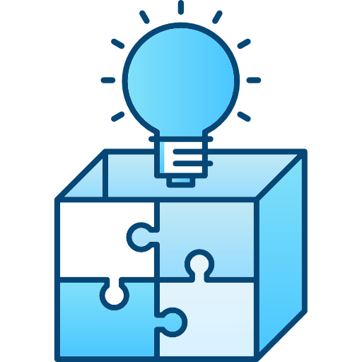 puzzle Cubydesign Blue ikona